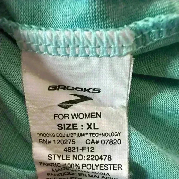 Brooks Blue Active Women's Shirt (205) - Picture 12 of 12